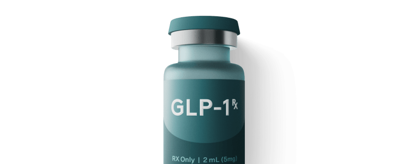 GLP-1 Rx product bottle